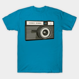 Cosmic Symbol Camera T-Shirt